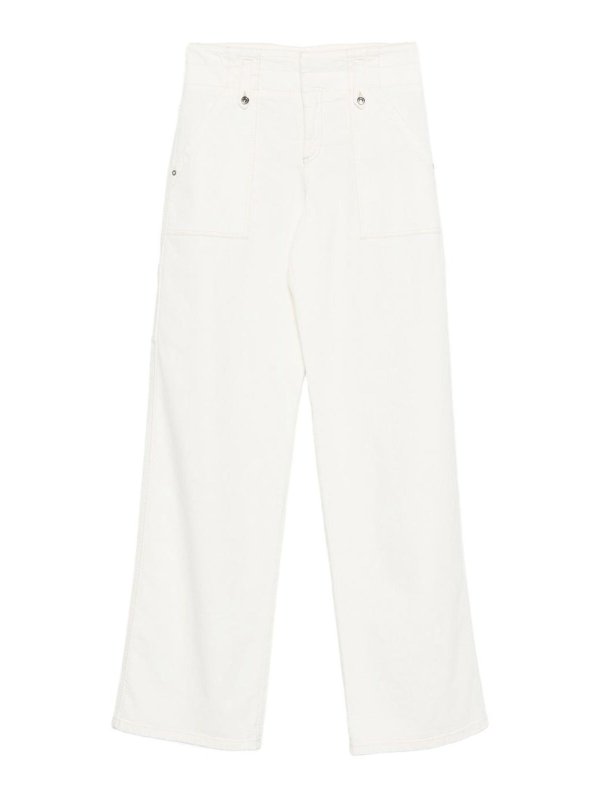 ERMANNO SCERVINO: Jeans boot-cut - Jeans Boot-Cut - Blanco