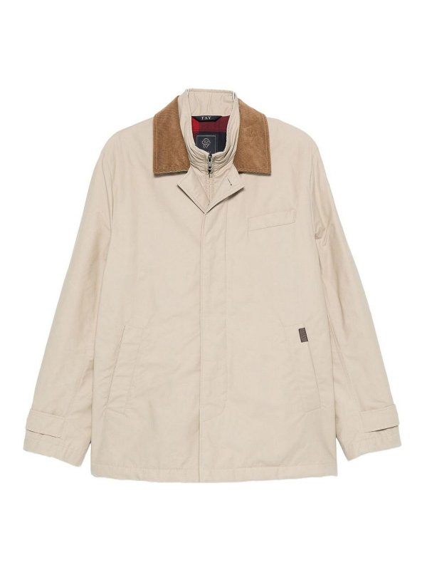 FAY: カジュアルジャケット - カジュアルジャケット - ベージュ