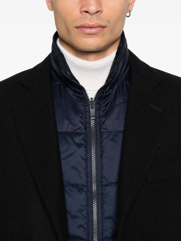 Manteau Court - Bleu shop online: FAY