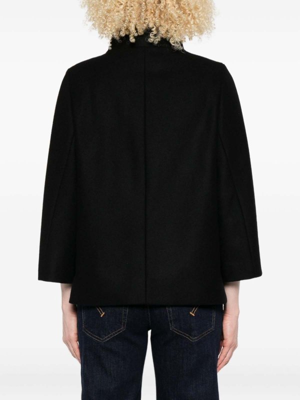 Manteau Court - Noir shop online: FAY