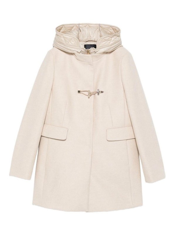 FAY: Manteaux courts - Manteau Court - Blanc