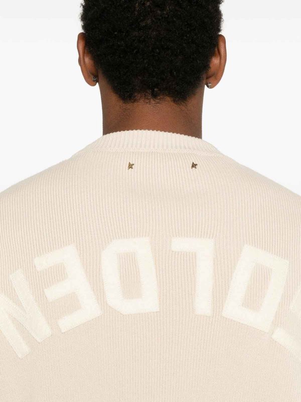 GOLDEN GOOSE buy online Pull Col Rond - Gris