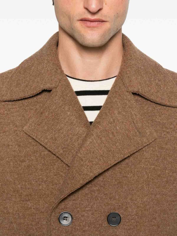 HARRIS WHARF LONDON buy online ショートコート - ブラウン