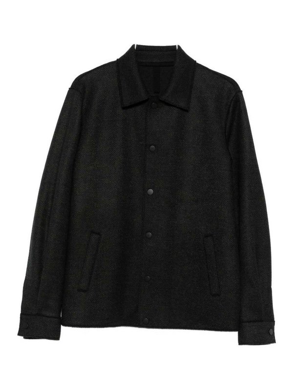 HARRIS WHARF LONDON: Manteaux courts - Manteau Court - Vert