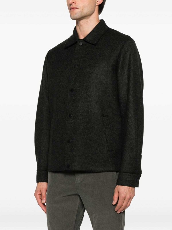 The Best Shops HARRIS WHARF LONDON: Manteaux courts - Manteau Court - Vert