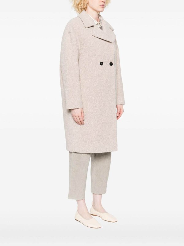 HARRIS WHARF LONDON buy online Manteau Court - Beige