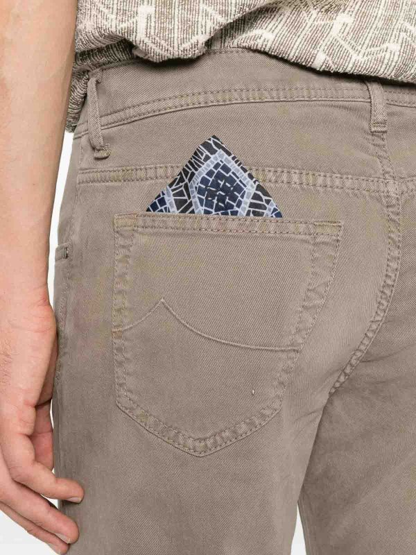 JACOB COHEN: Pantalons casual online - Pantalons Décontractés - Gris