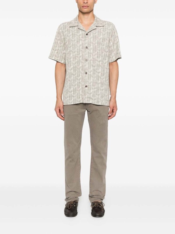 The Best Shops JACOB COHEN: Pantalons casual - Pantalons Décontractés - Gris