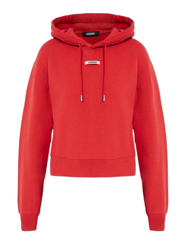 JACQUEMUS: Sweatshirts und Pullover - Sweatshirt - Rot