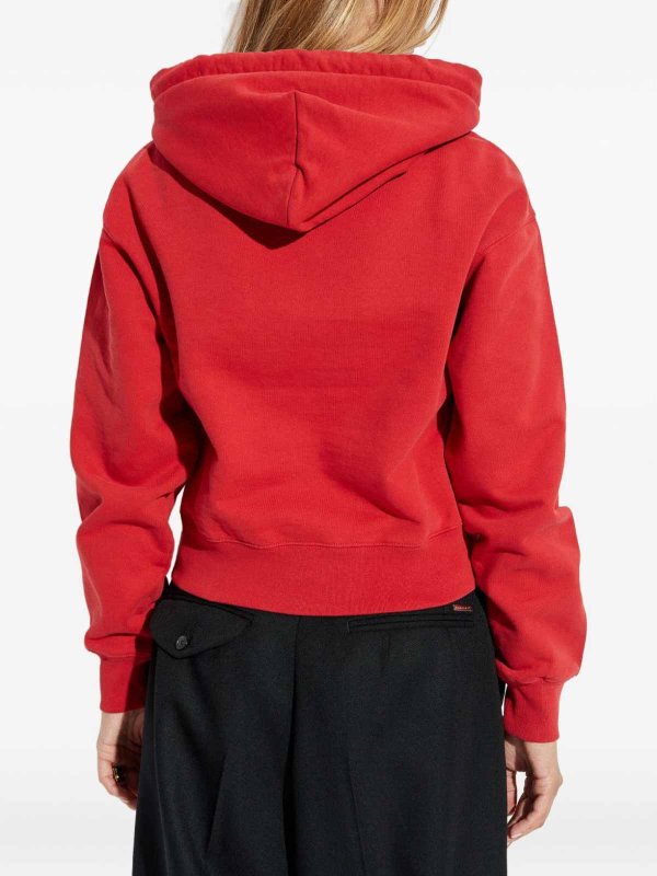 Sweatshirt - Rot shop online: JACQUEMUS