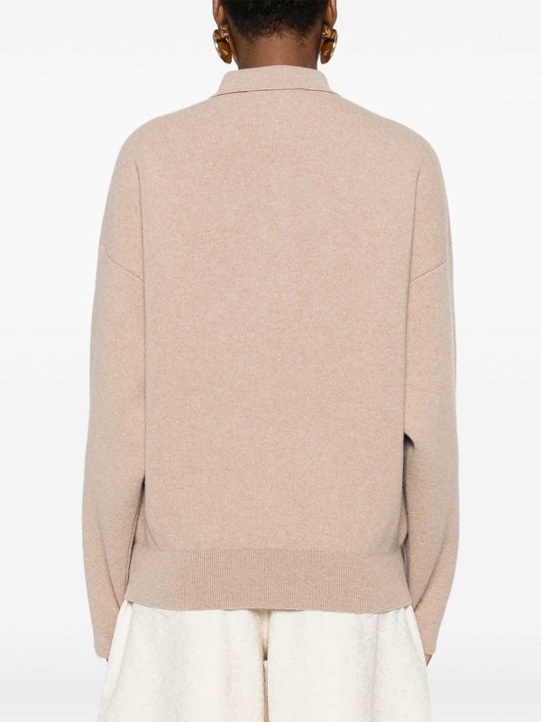 JACQUEMUS buy online Pull Col Rond - Beige