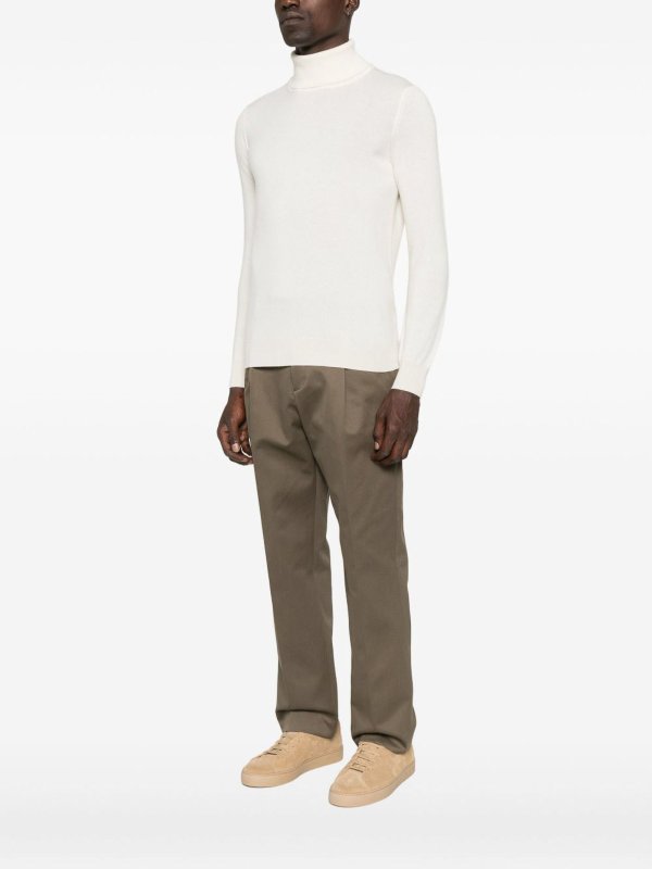 Kangra Cashmere buy online クルーネック - 白