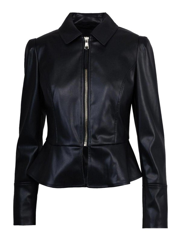 Liu Jo: leather jacket - Faux Leather Jacket