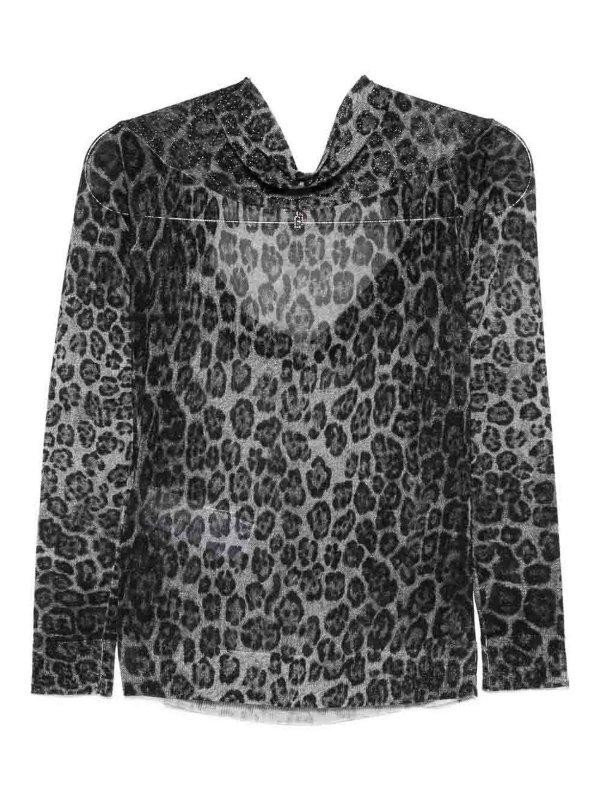 Liu Jo: T-shirts online - Rundhalspullover - Grau