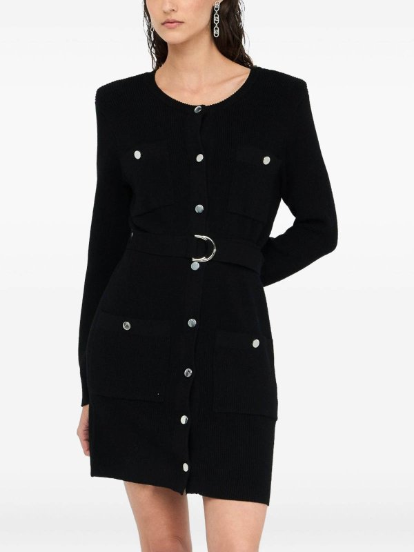 The Best Shops Liu Jo: ニーレングスドレス - 膝丈ドレス - 黒