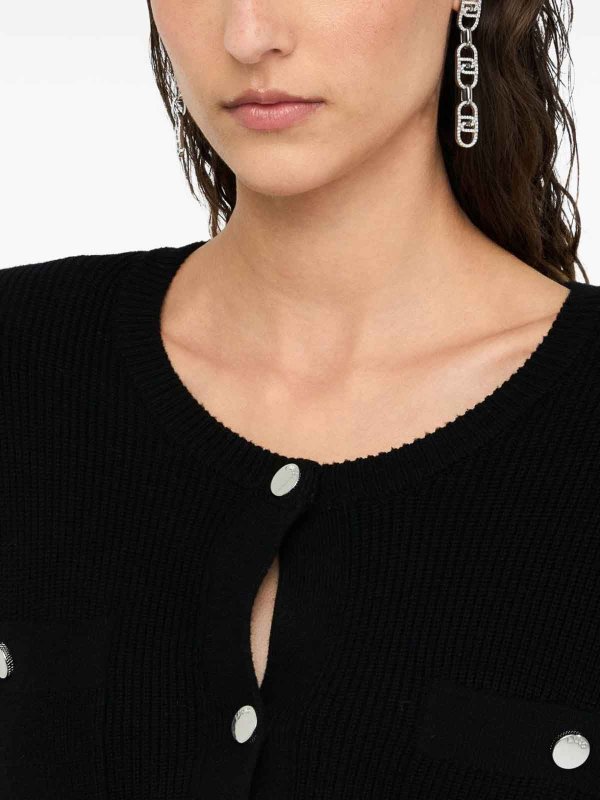 膝丈ドレス - 黒 shop online: Liu Jo