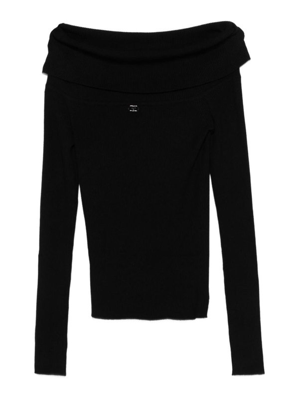 Liu Jo: Suéteres con cuello pico online - Suéter Cuello Redondo - Negro