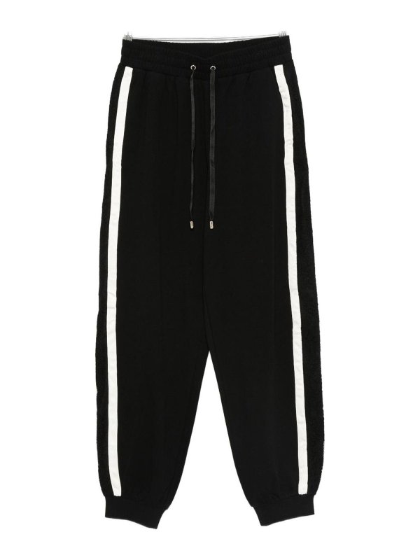 Liu Jo: Pantalons casual - Pantalons Décontractés - Blanc