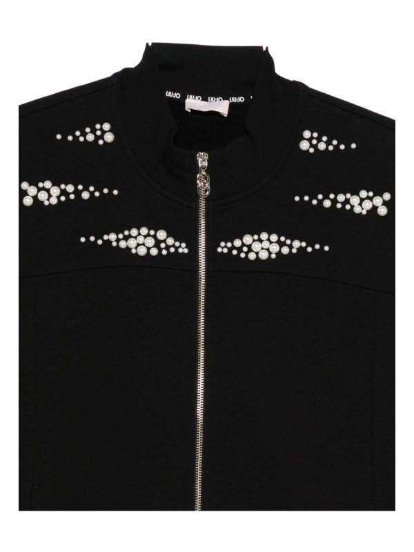 The Best Shops Liu Jo: スウェット＆セーター - スウェットシャツ/セーター - 黒