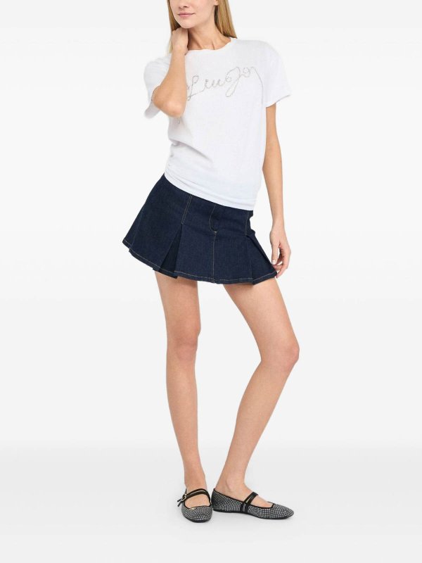 The Best Shops Liu Jo: maglia collo rotondo - T-shirt a collo dell