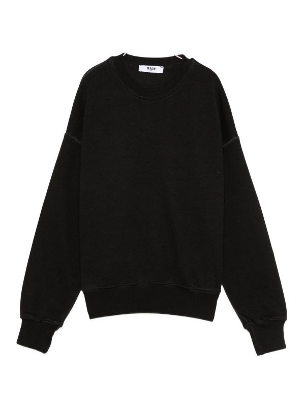 m.s.g.m.: Sweatshirts und Pullover - Sweatshirt - Schwarz