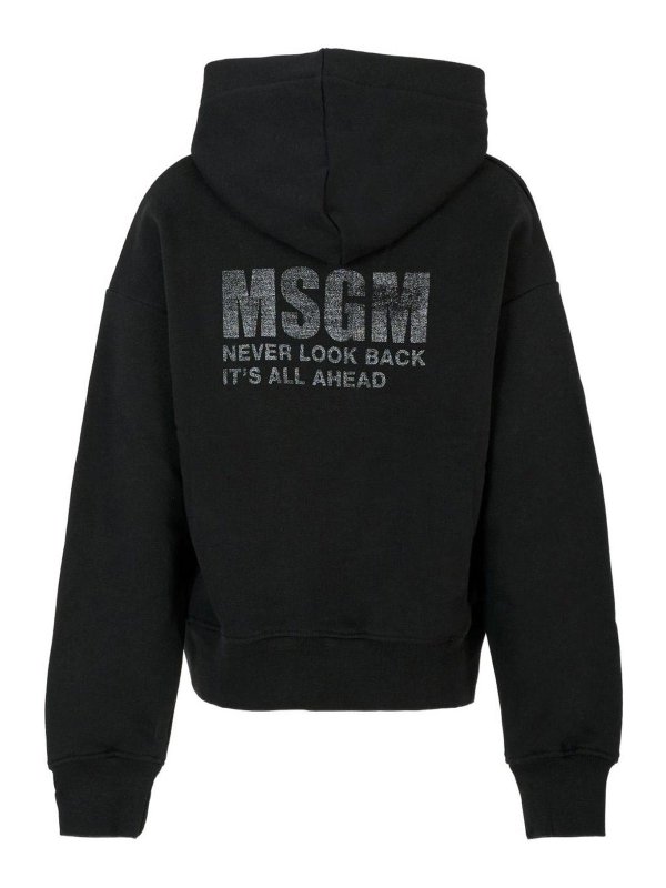 m.s.g.m.: Sudaderas y suéteres online - Sudadera - Negro