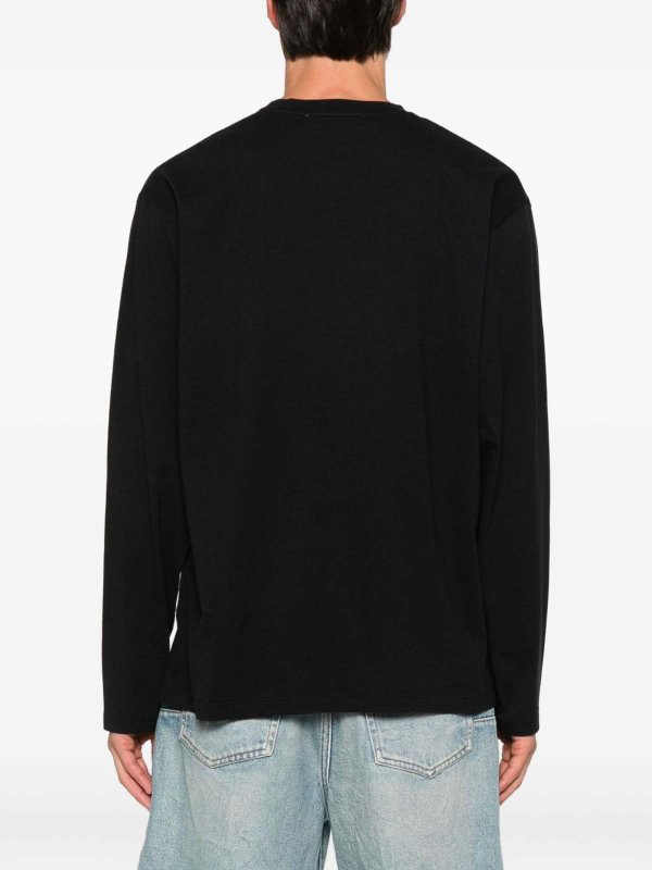 The Best Shops m.s.g.m.: t-shirt - T-shirt di cotone con logo stampato frontale