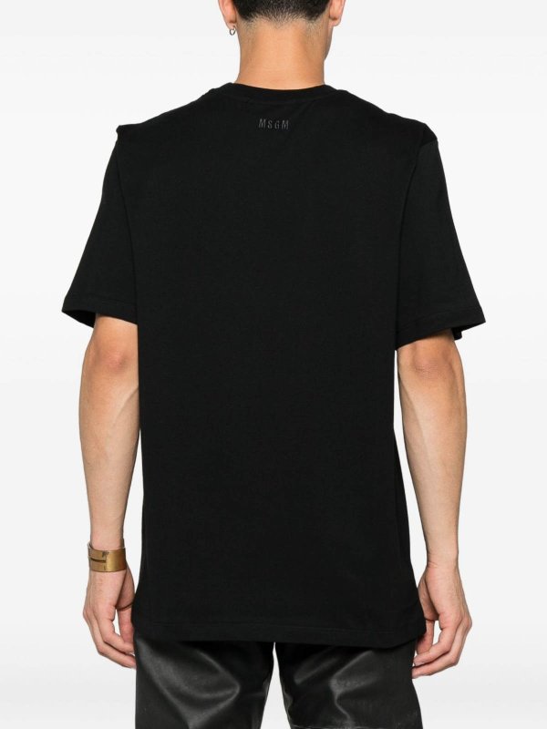 m.s.g.m.: T-shirts online - T-Shirt - Noir