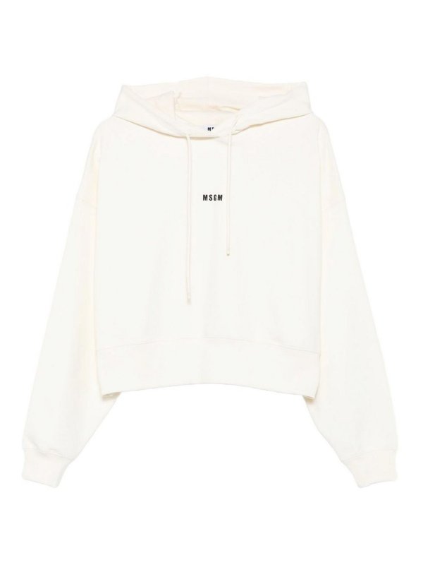 m.s.g.m.: Sudaderas y suéteres - Sudadera - Blanco