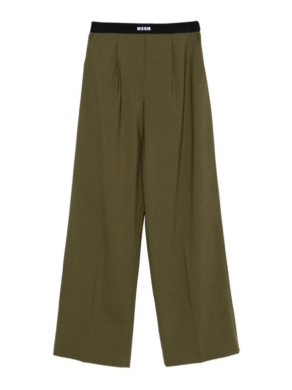 m.s.g.m.: casual trousers - Pants