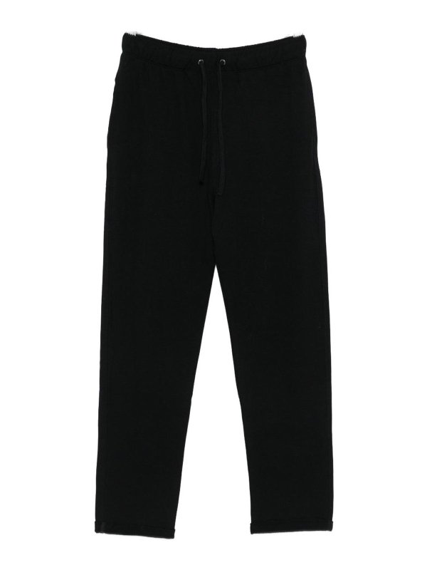 Majestic Filatures: Pantalones casual - Pantalón Casual - Negro