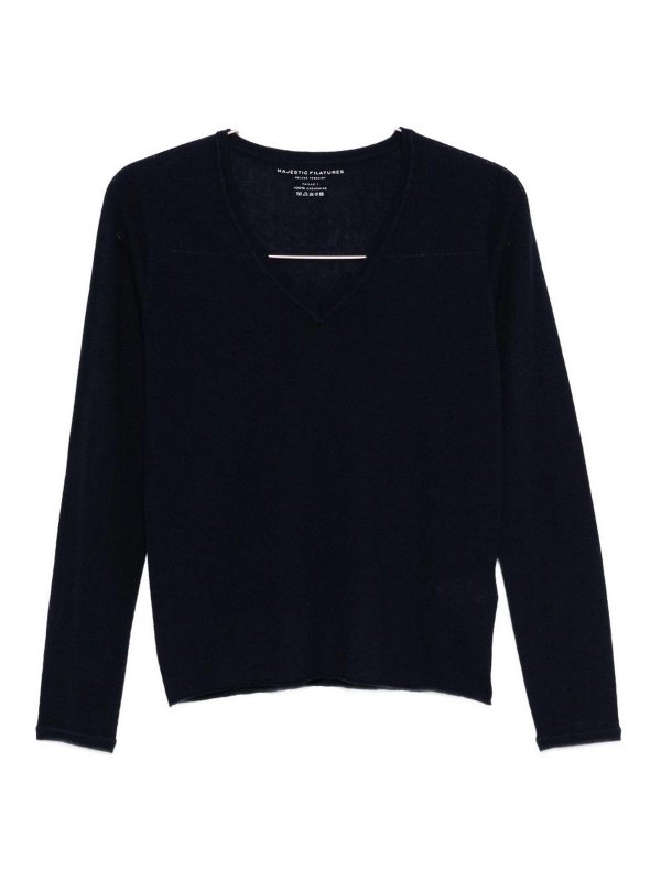 Majestic Filatures: maglia collo rotondo - Maglione