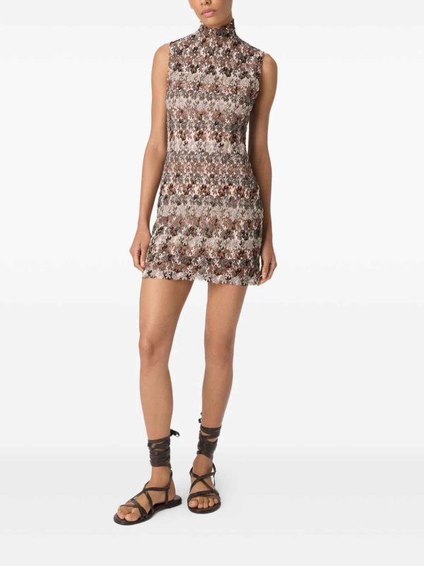The Best Shops MISSONI: short dresses - Short Sleeveless Lace Dress