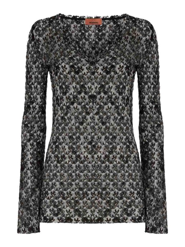 MISSONI: クルーネック - クルーネック - ブラウン