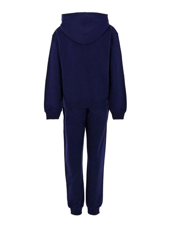 MOSCHINO: tracksuit bottoms online - Cotton Tracksuit With Logo