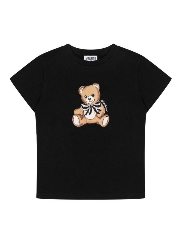 MOSCHINO: T-shirts - T-Shirt - Schwarz