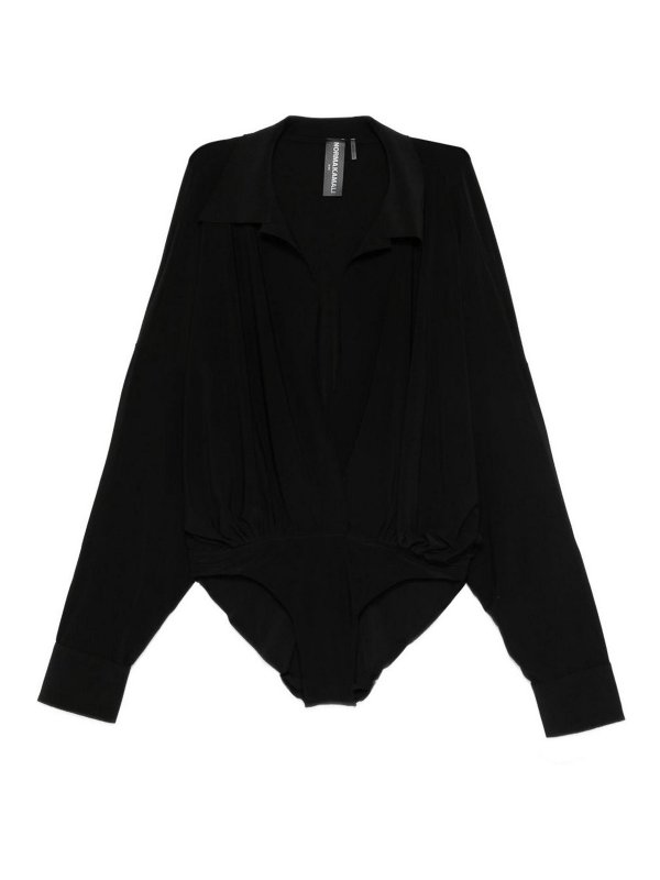 Norma Kamali: Tops & Débardeurs - Top - Noir