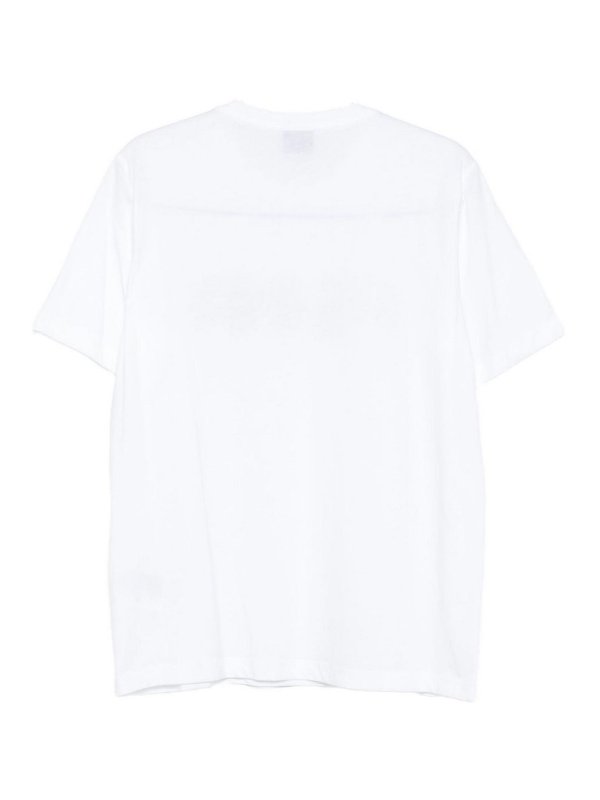 The Best Shops PAUL SMITH: Strickpullover mit Rundhalsausschnitt - Rundhalspullover - Weiß