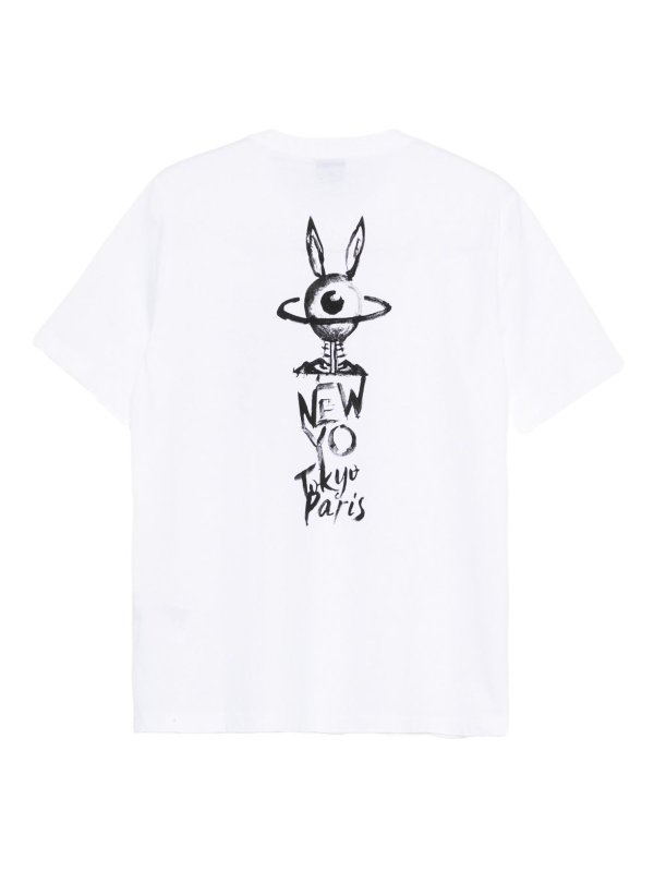 PAUL SMITH: crew necks online - Crew Neck T-Shirt With Pint