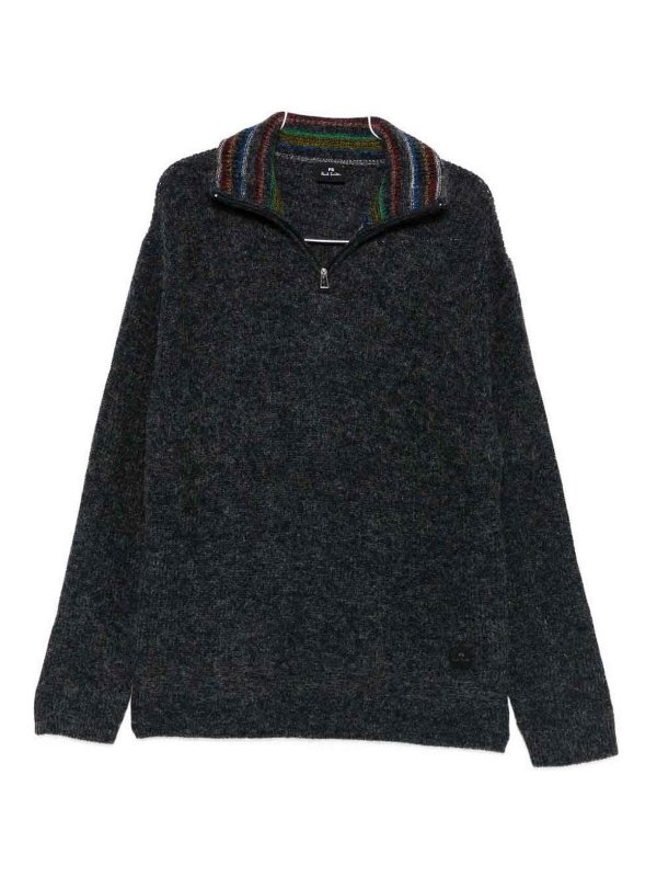 PAUL SMITH: Sudaderas y suéteres - Sudadera - Negro