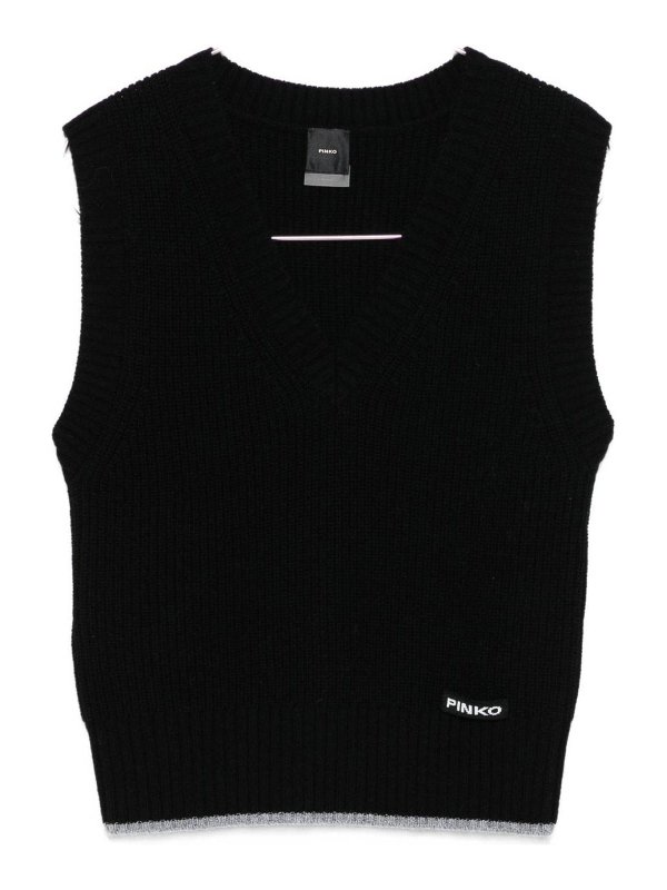 Pinko: クルーネック - クルーネック - 黒