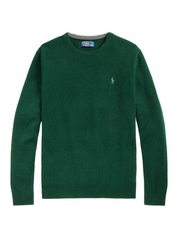 POLO RALPH LAUREN: Suéteres con cuello pico - Suéter Cuello Redondo - Verde