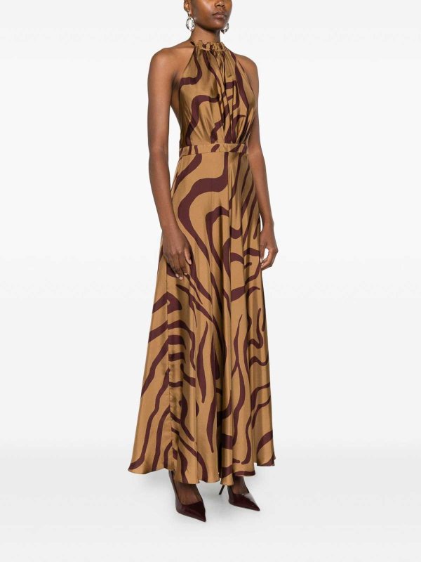 RAQUEL DINIZ buy online Halterneck Maxi Dress
