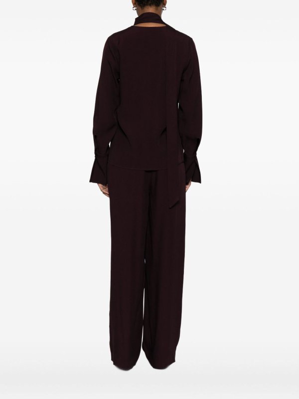 The Best Shops RAQUEL DINIZ: Blusen - Bluse - Dunkelrot