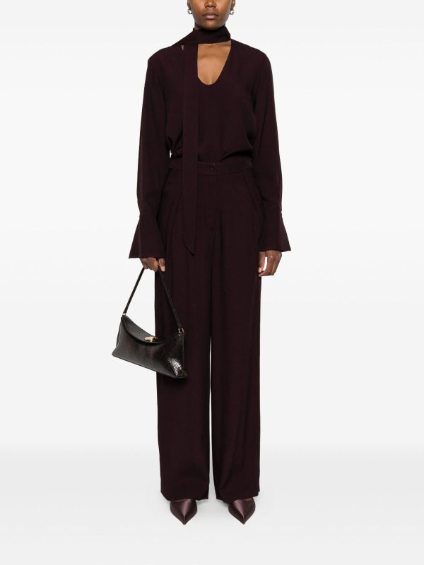 RAQUEL DINIZ buy online Pantalón Casual - Rojo Oscuro