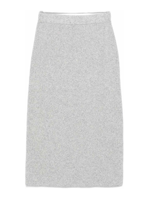 SEVENTY: ニーレングススカート＆ミディ丈 - 膝丈/ミディスカート - グレー