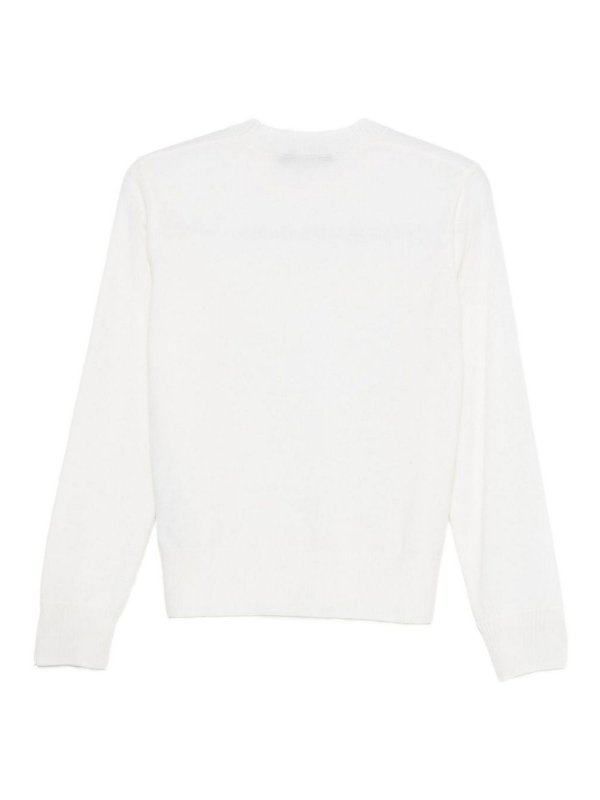 SEVENTY: Pull col rond online - Pull Col Rond - Crème