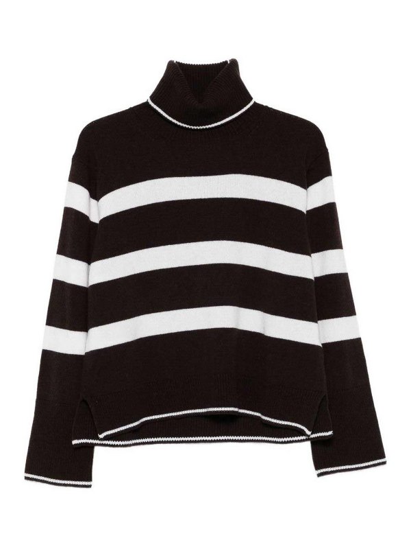 SEVENTY: Pull col rond - Pull Col Rond - Marron