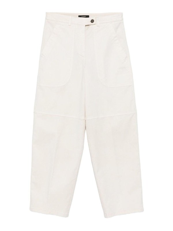 SEVENTY: カジュアルトラウザー - カジュアルパンツ - クリーム