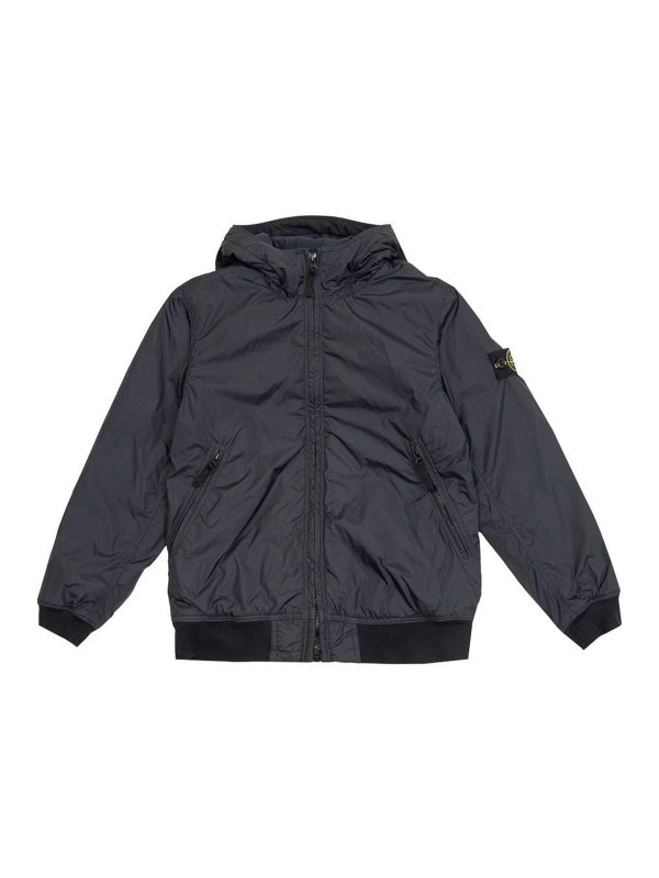 STONE ISLAND: bombers - Bomber Jacket With Hood